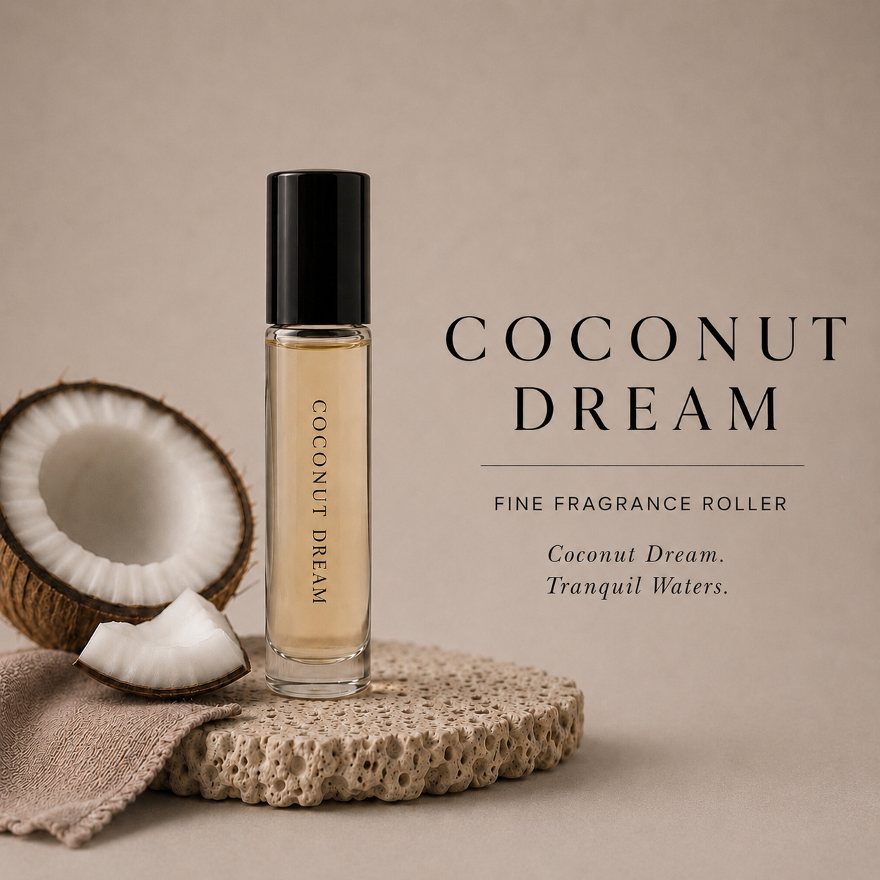 Coconut Dream 4oz Fine Fragrance Roller