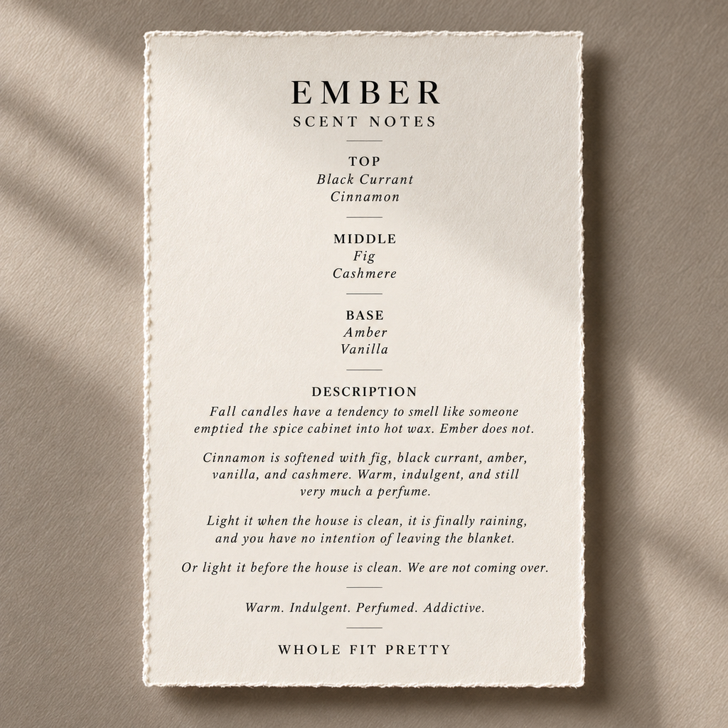 Ember 8 oz Candle
